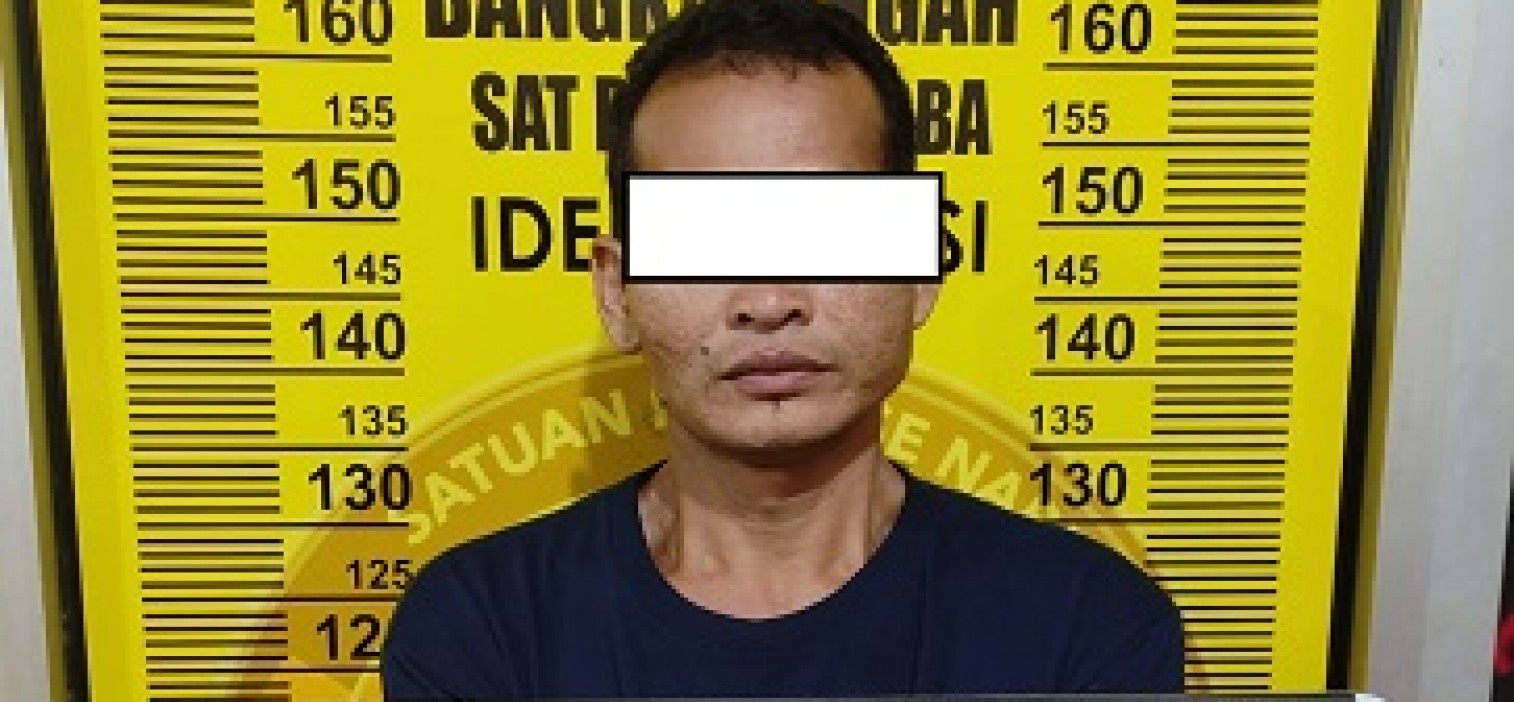 Lagi ! Sat restik Polres Bangka Tengah ciduk bandar sabu