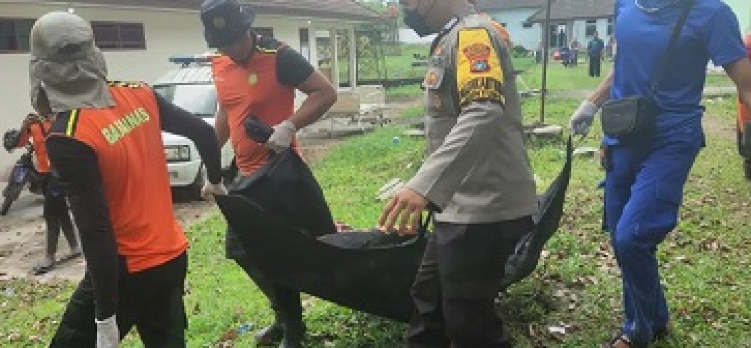 Ditemukan, Ahak Dievakuasi Tim Gabungan