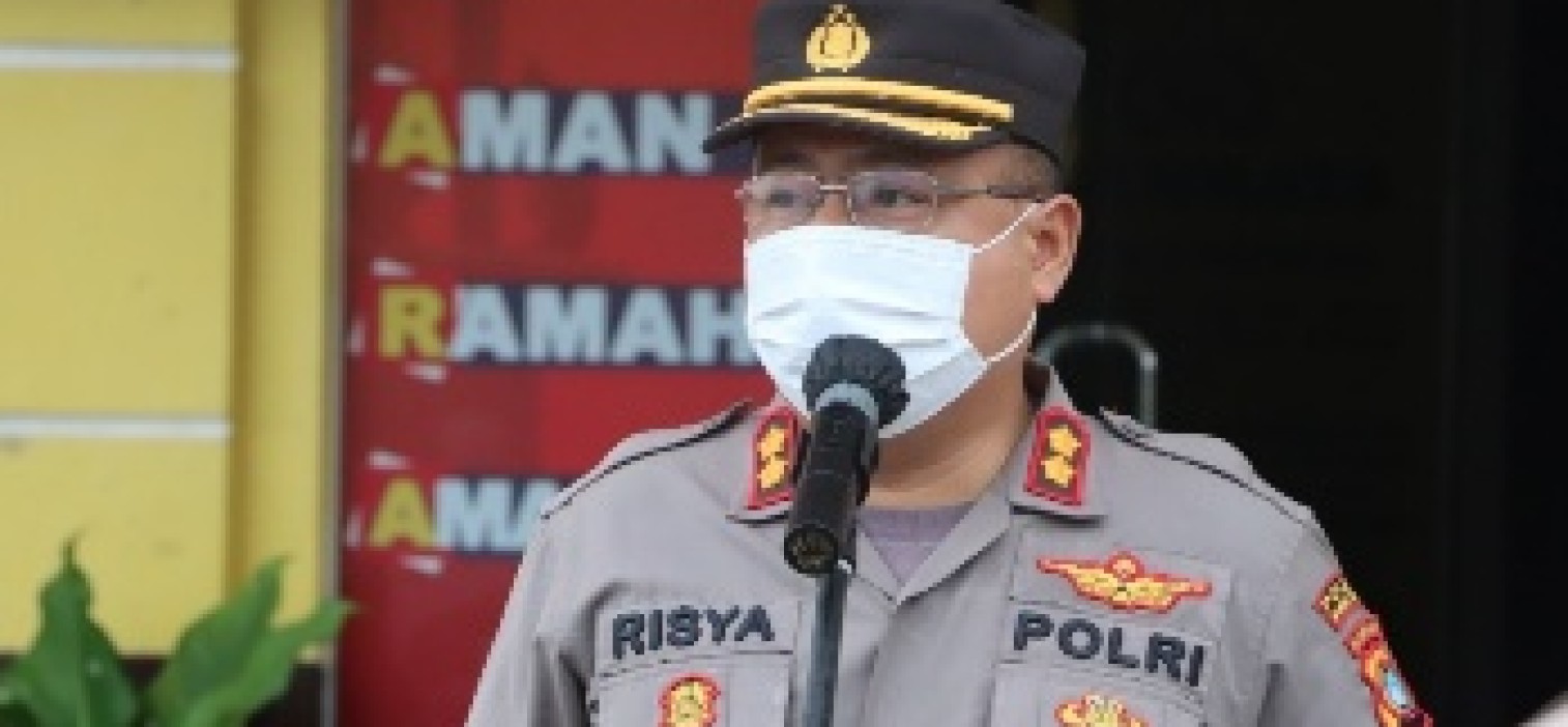 Pimpin langsung apel pagi, Kapolres Bangka Tengah tegaskan poin penting ini kepada seluruh personil !