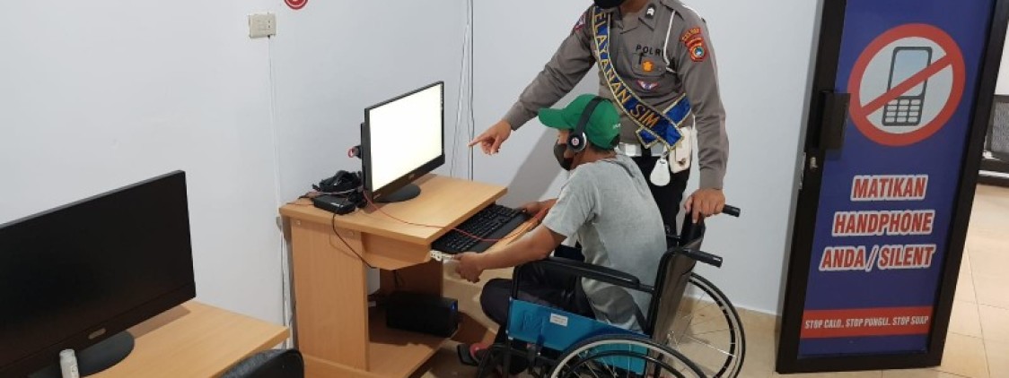 kasat Lantas, “Penyandang Disabilitas Bisa Dapat Sim”