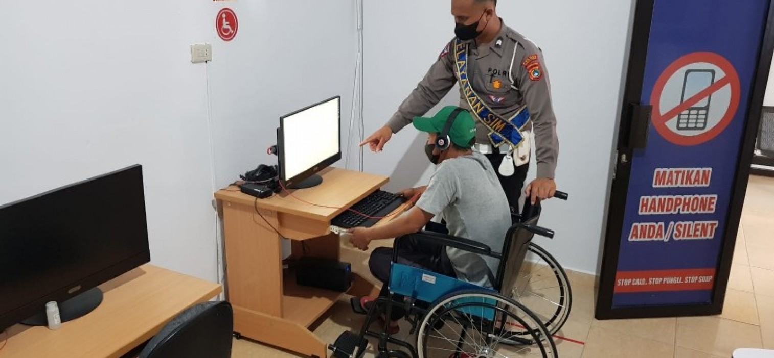 kasat Lantas, “Penyandang Disabilitas Bisa Dapat Sim”
