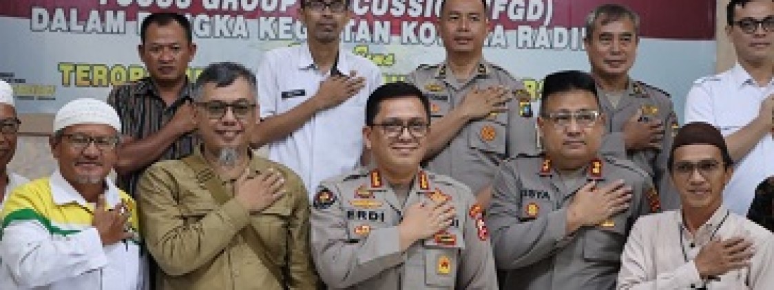 Tim Divisi Humas Polri Gelar FGD Di Bangka tengah
