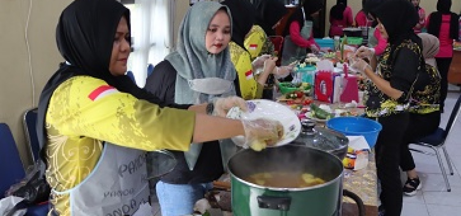 Kapolres Bangka tengah Gelar Lomba Masak Lempah Kuning