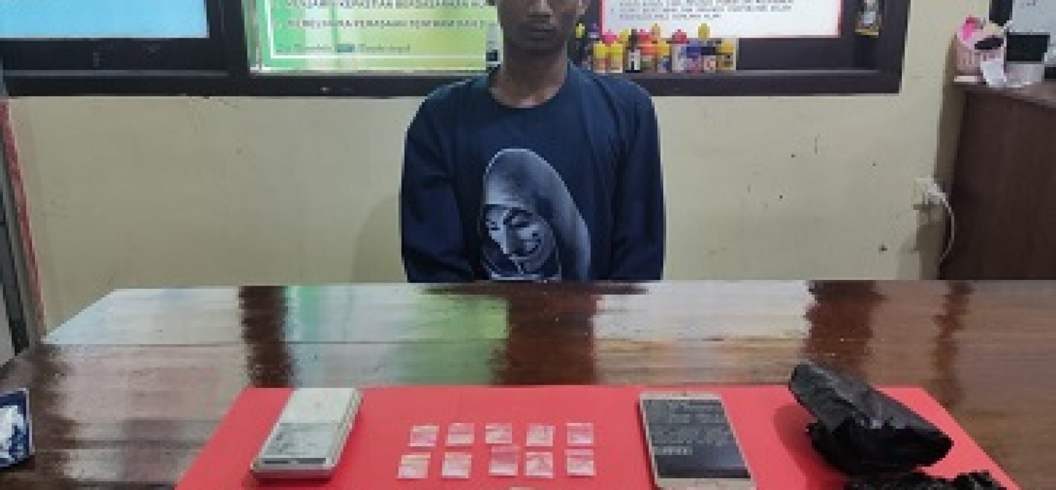 Sat Narkoba Polres Bangka Tengah Bekuk Bandar Sabu-sabu