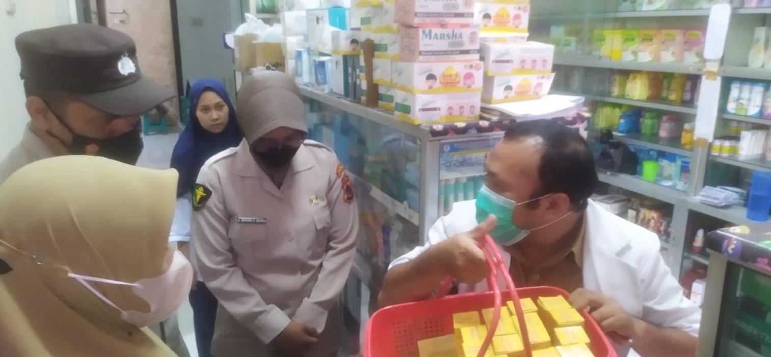 Deteksi Peredaran Obat yang Mengandung DG & EG Tim Gabungan Laksanakan Pengawasan