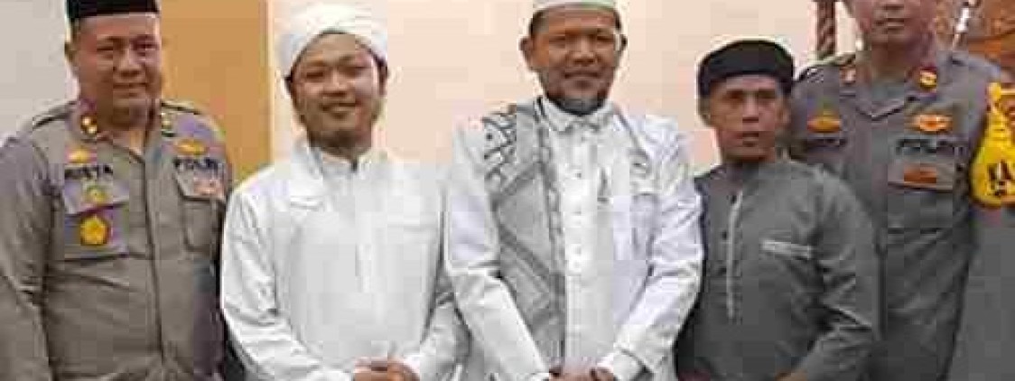Provinsi Kep. Babel milad ke 22 Kapolres Bangka Tengah hadiri dzikir dan tabliqh Akbar.