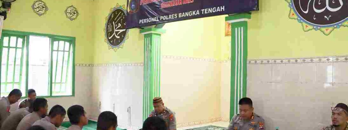 Kapolres Bateng pimpin doa bersama bagi korban gempa Cianjur.