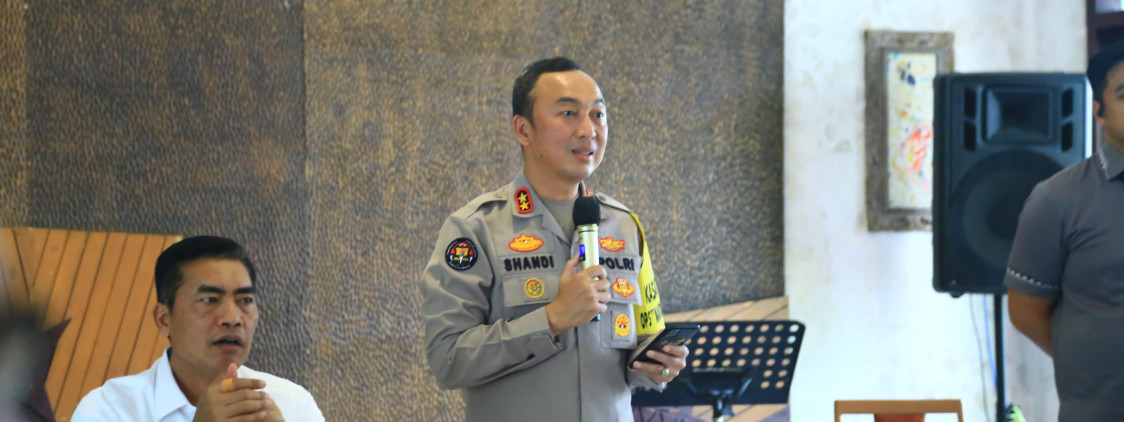 Dihadapan Pimpinan Media, Polri Tegaskan Netralitas Pemilu 2024 Harga Mati