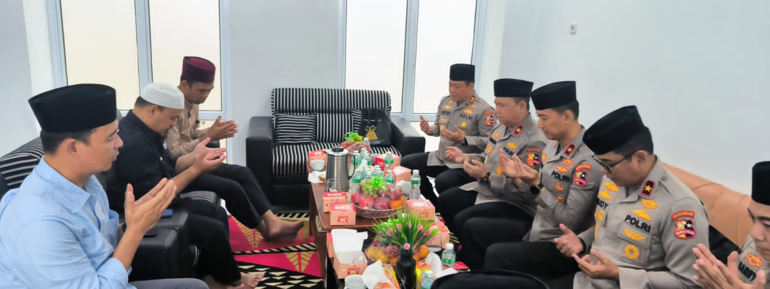 Silaturahmi dengan Kaops NCS Polri, UAS Serukan Masyarakat Jaga Ketertiban Jelang Pemilu
