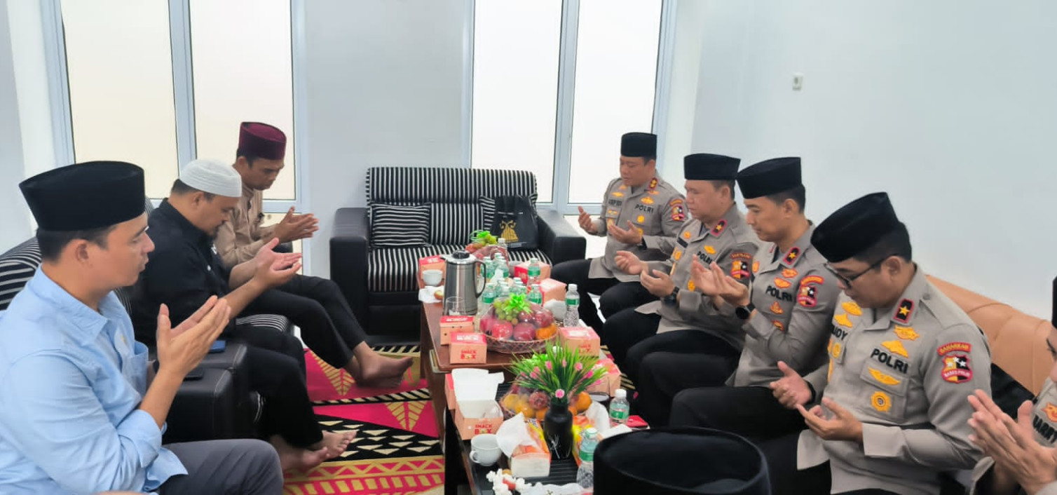 Silaturahmi dengan Kaops NCS Polri, UAS Serukan Masyarakat Jaga Ketertiban Jelang Pemilu