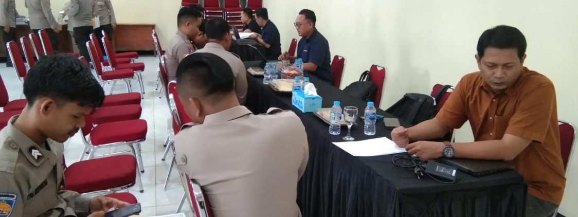 BPK RI Kunjungi Polres Bangka Tengah Untuk Lakukan Pemeriksaan Interim