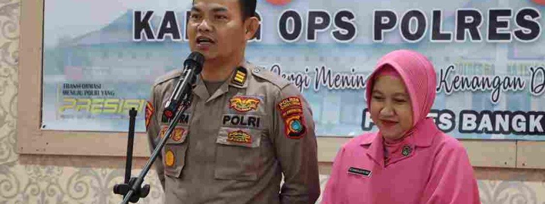 AKP Adi Putra Tinggalkan Polres Bangka Tengah