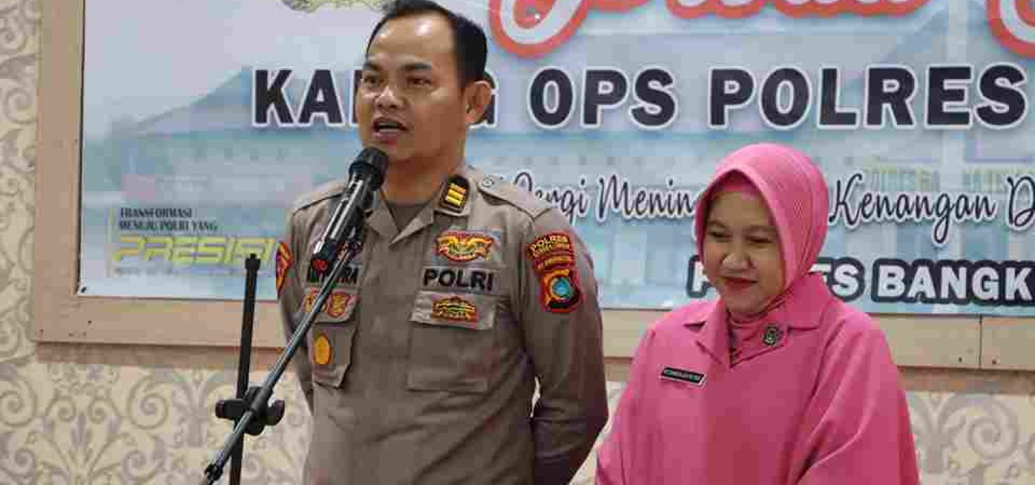 AKP Adi Putra Tinggalkan Polres Bangka Tengah