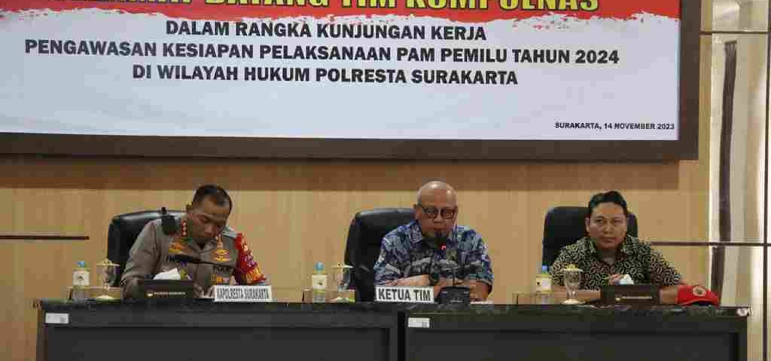 Kompolnas Apresiasi Berbagai Inovasi Polrestabes Semarang dan Polresta Surakarta