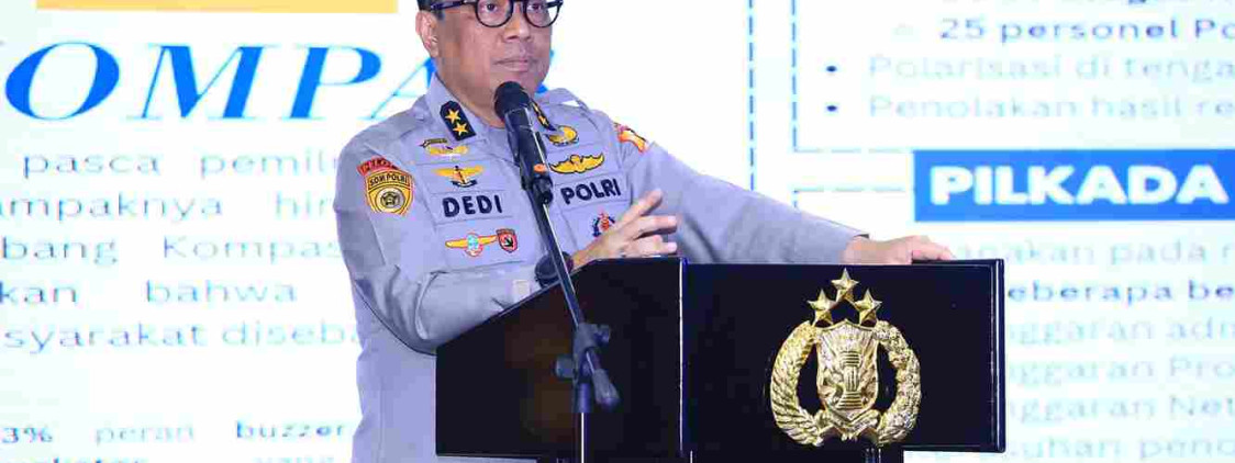 As SDM Kapolri Minta Humas Perkuat Cooling System Hingga Jaga Netralitas Pemilu 2024