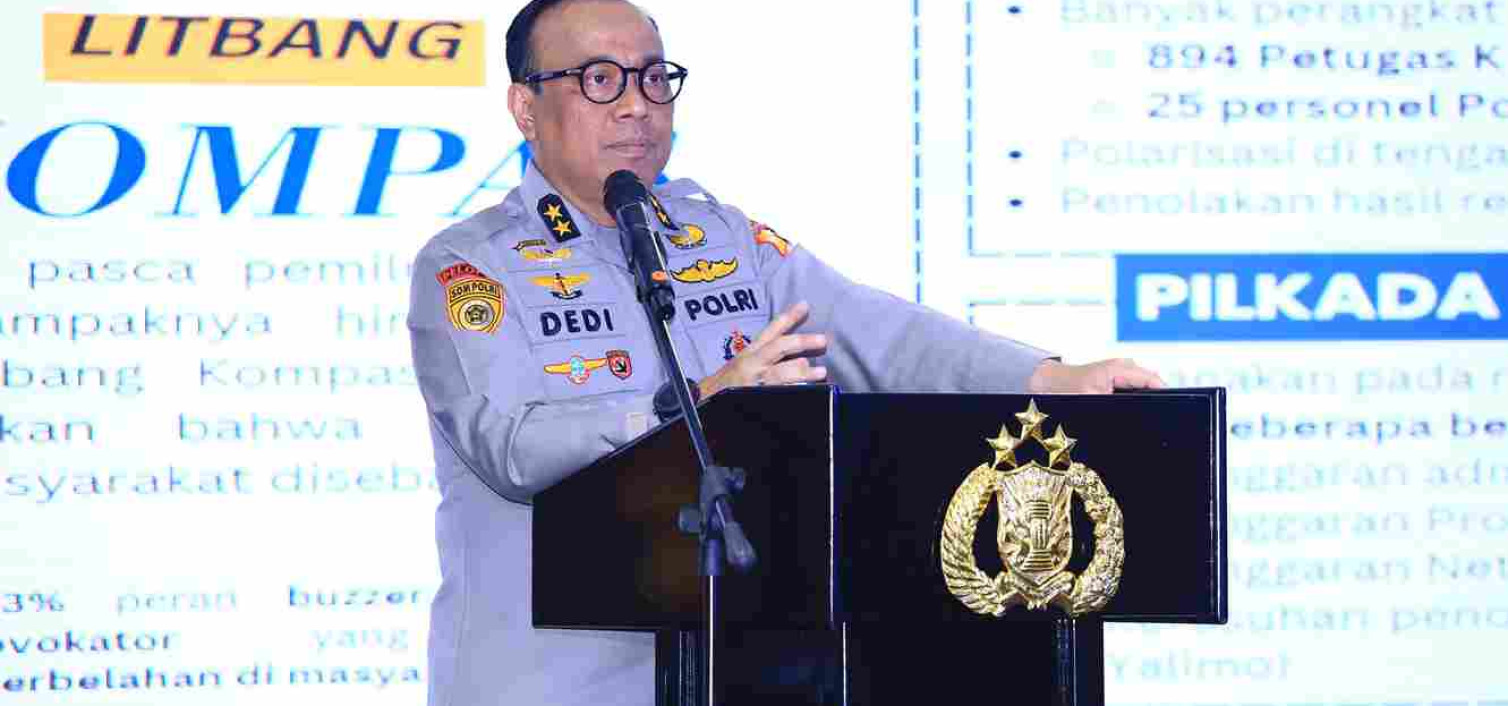 As SDM Kapolri Minta Humas Perkuat Cooling System Hingga Jaga Netralitas Pemilu 2024