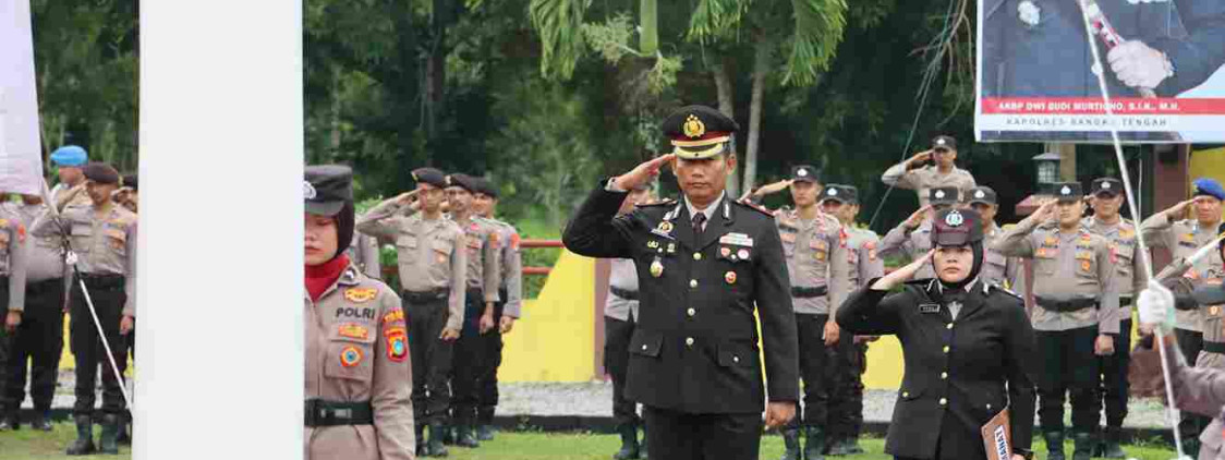 Polres Bangka Tengah Gelar Upacara Peringatan Hari Ibu ke-95 Tahun 2023