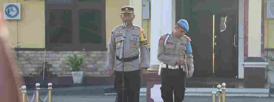 Hari Kesadaran Nasional, Wakapolres Hendratmoko Tingkatkan Rasa Nasionalisme
