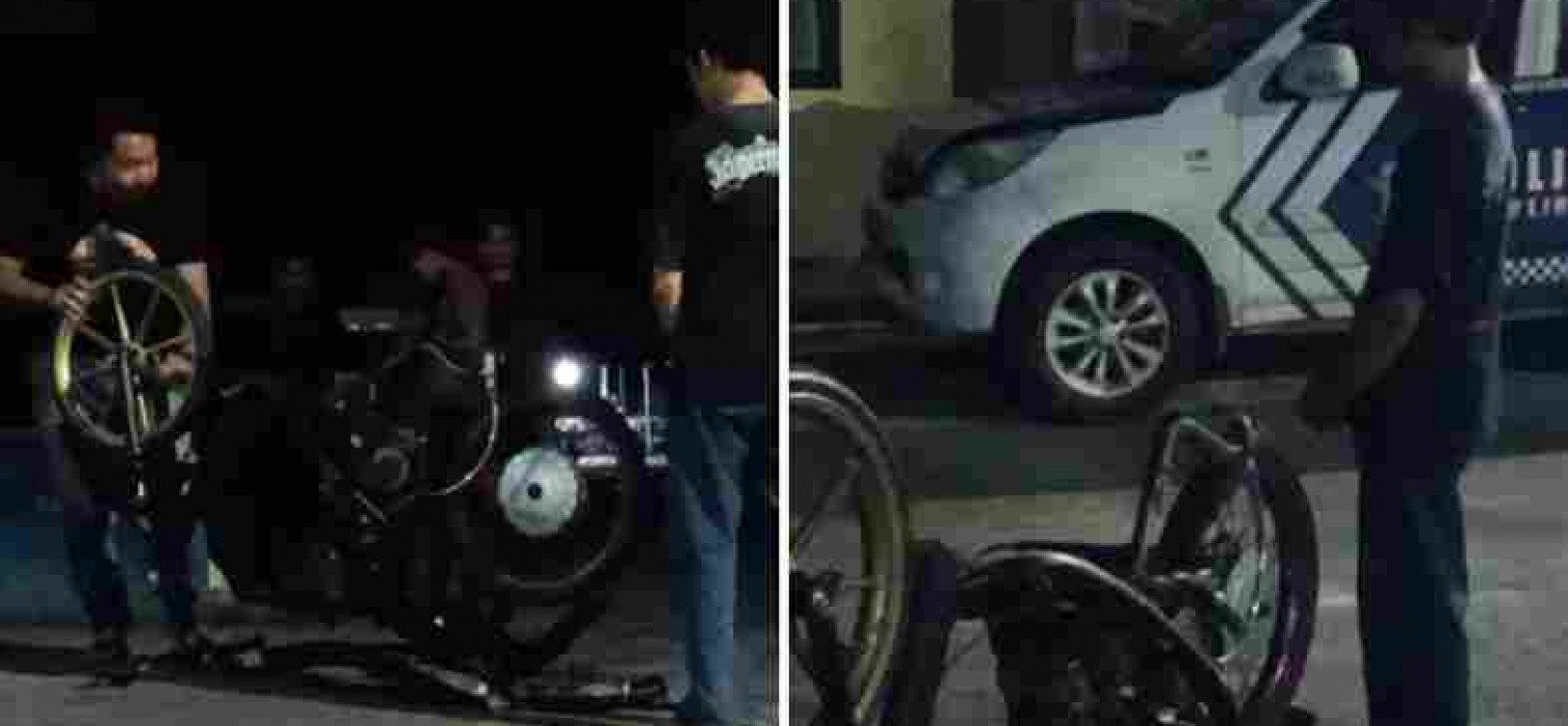 Satlantas Polres Bateng Ringkus Pelaku Balap Liar di Bypass Koba