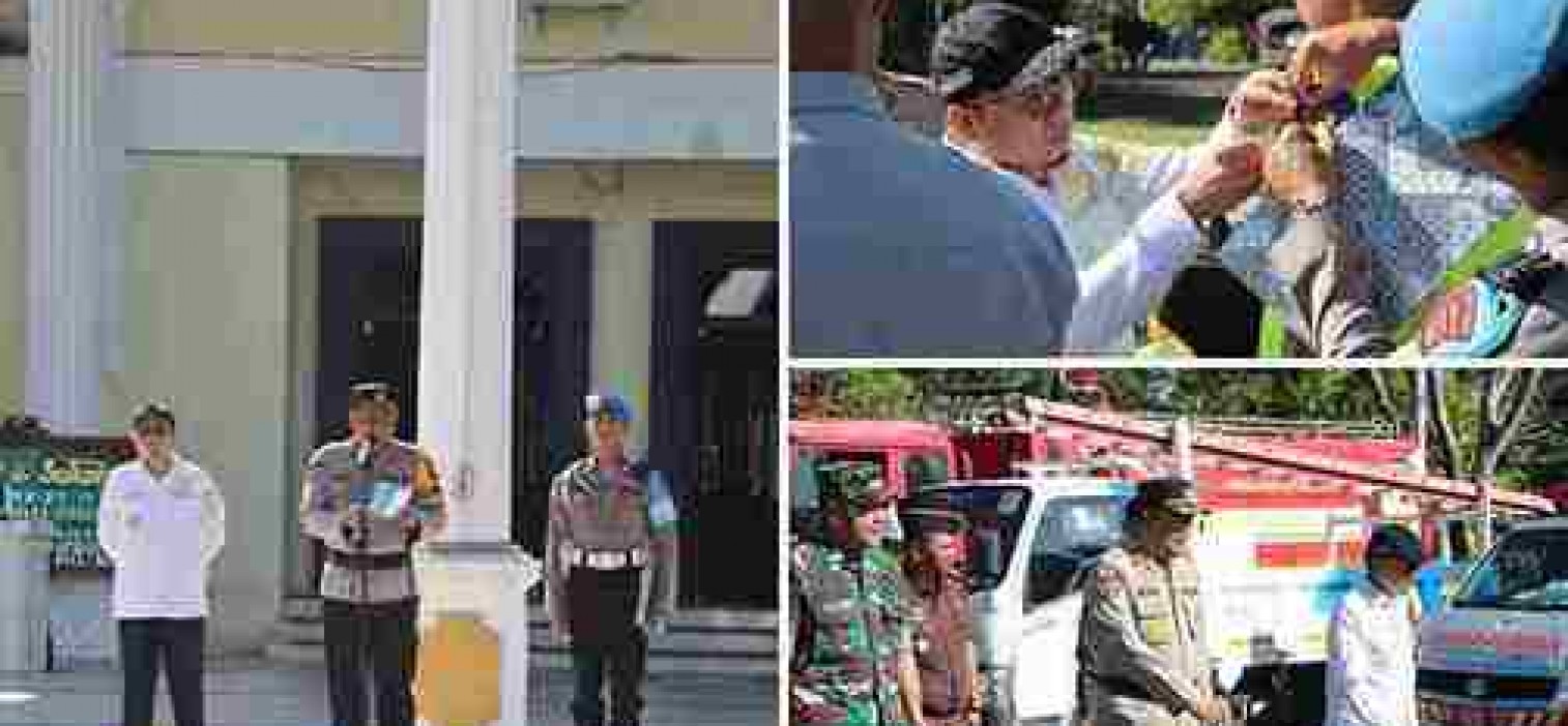 Guna Ciptakan Rasa Aman Idul Fitri 1445 H, Polres Bangka Tengah Gelar Pasukan Operasi Ketupat Manumbing 2024