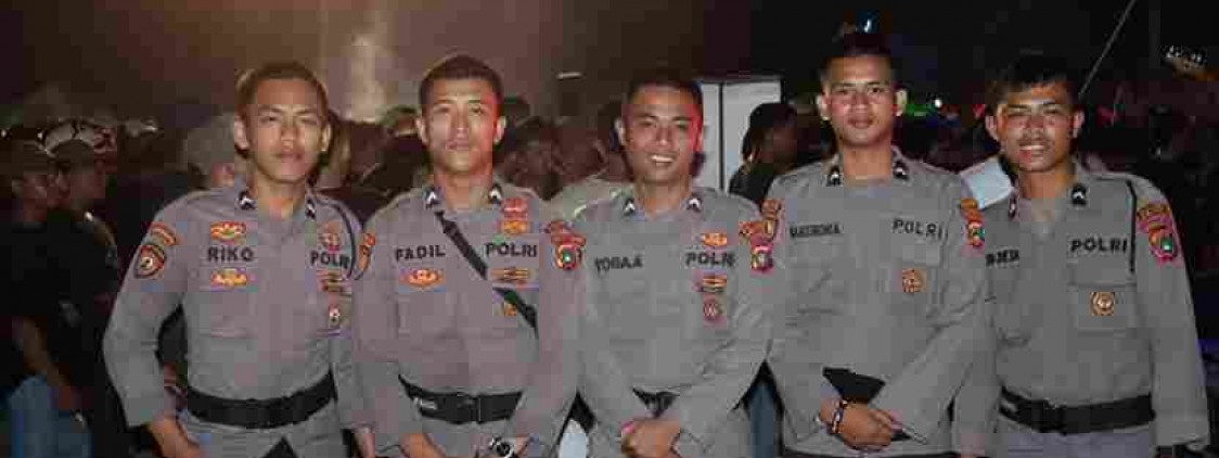 Polres Bangka Tengah Amankan Acara APE (Akhir Pekan Eksebisi)