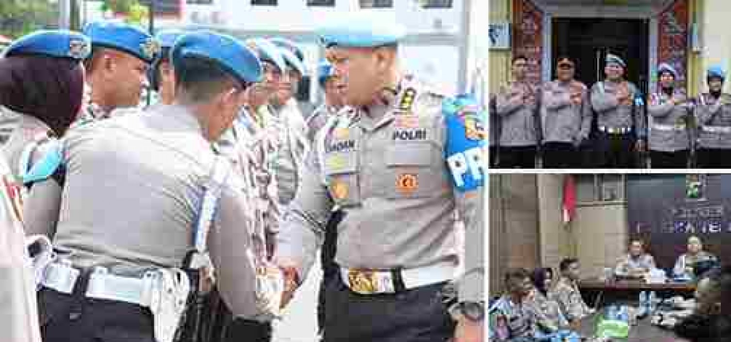 TIM SUPERVISI PROPAM MABES POLRI TINJAU POLRES BANGKA TENGAH