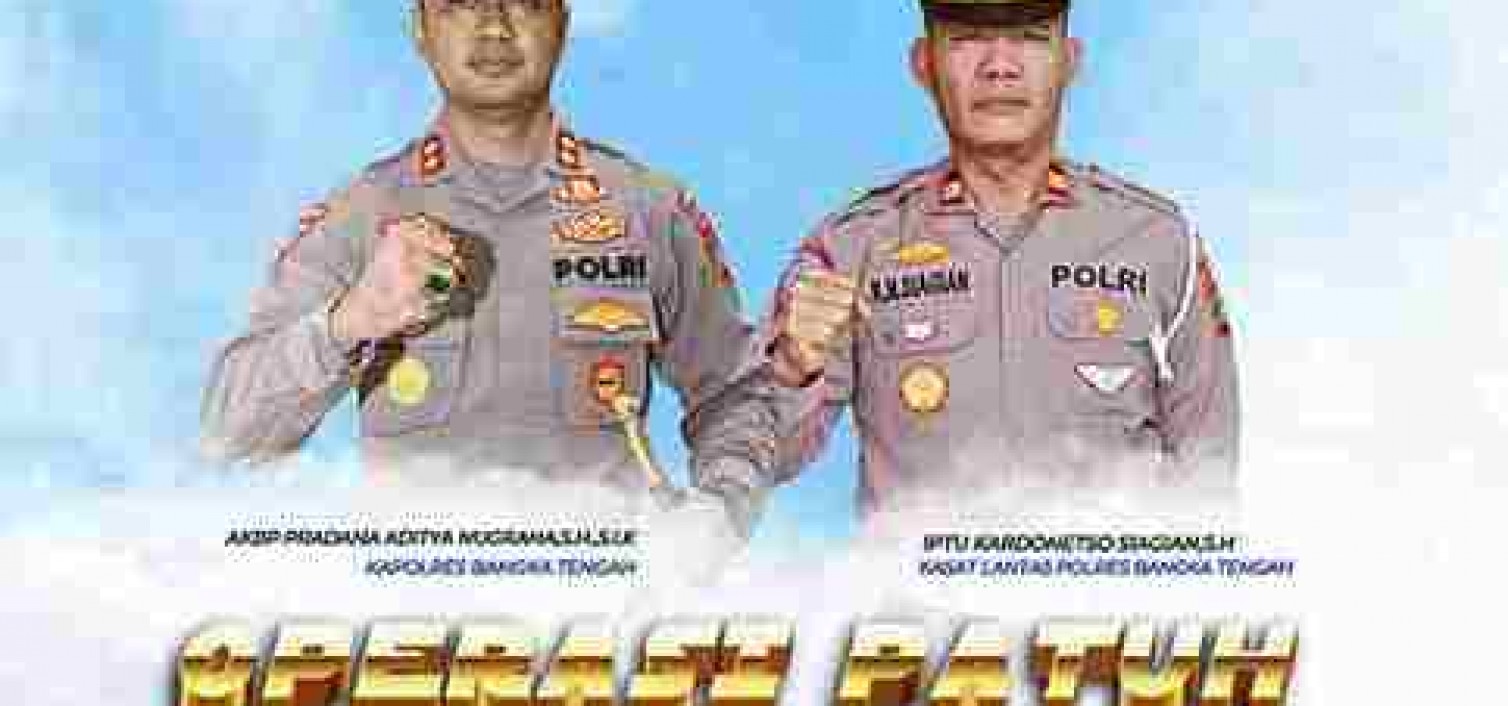 Operasi Patuh Menumbing 2024, Satlantas Bangka Tengah tidak tolerir pelanggaran
