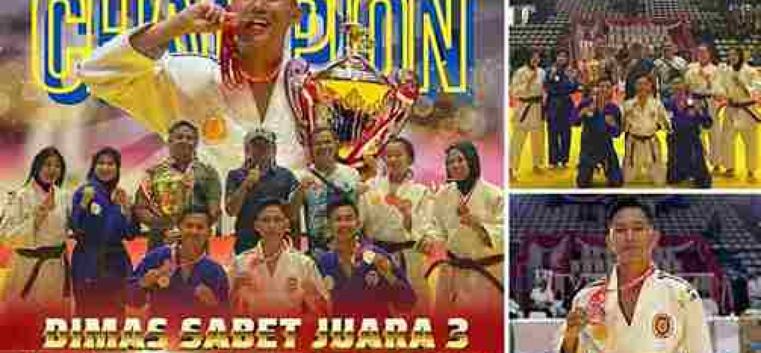 KEJUARAAN KAPOLRI CUP JUDO, DIMAS SABET JUARA 3