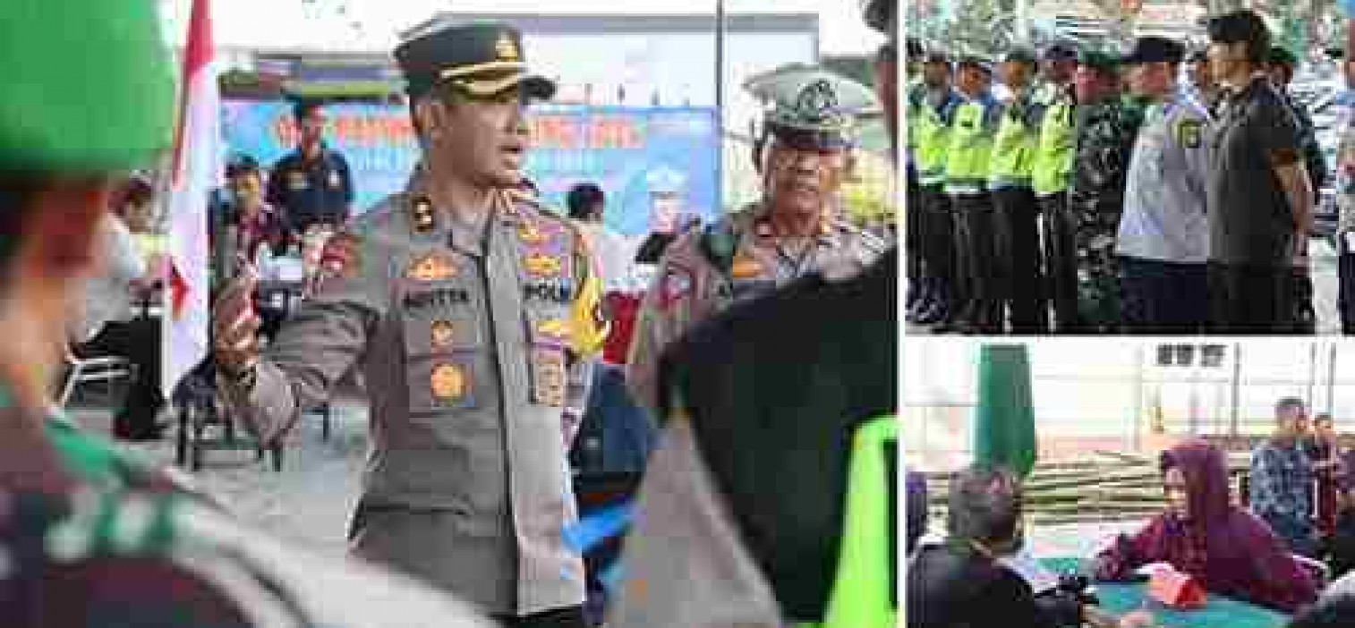 Kapolres Bangka Tengah Pimpin Langsung Pelaksanaan Operasi Patuh Menumbing 2024