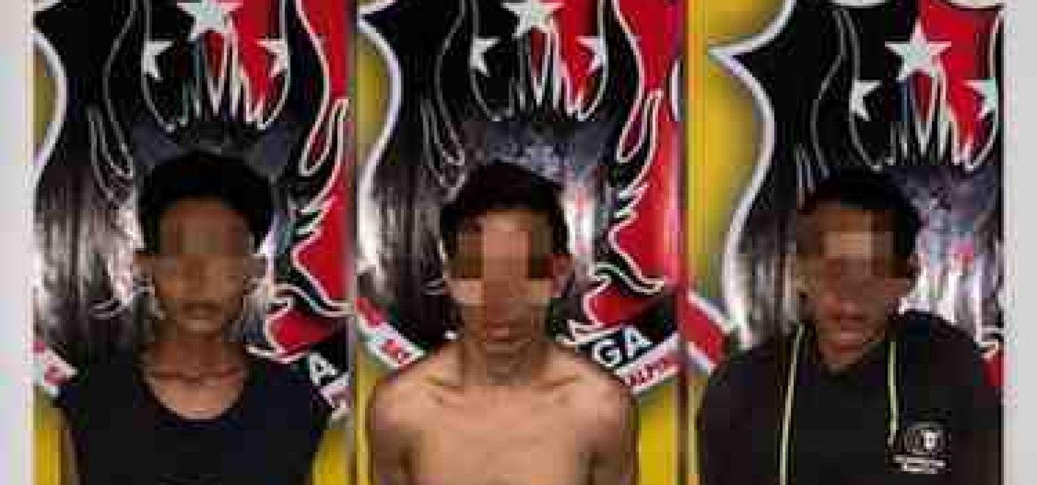 Tiga Kawanan Spesialis Rumah Kosong Ditangkap Tim Buser Naga Polresta Pangkalpinang, 2 Diantaranya Residivis