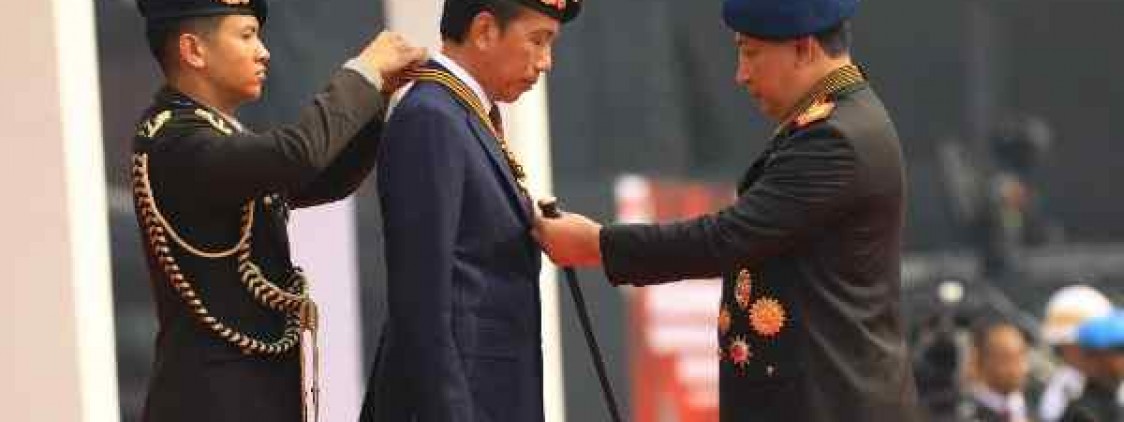 Anugerahi Presiden Jokowi Loka Praja Samrakshana, Kapolri: Bentuk Penghormatan Institusi