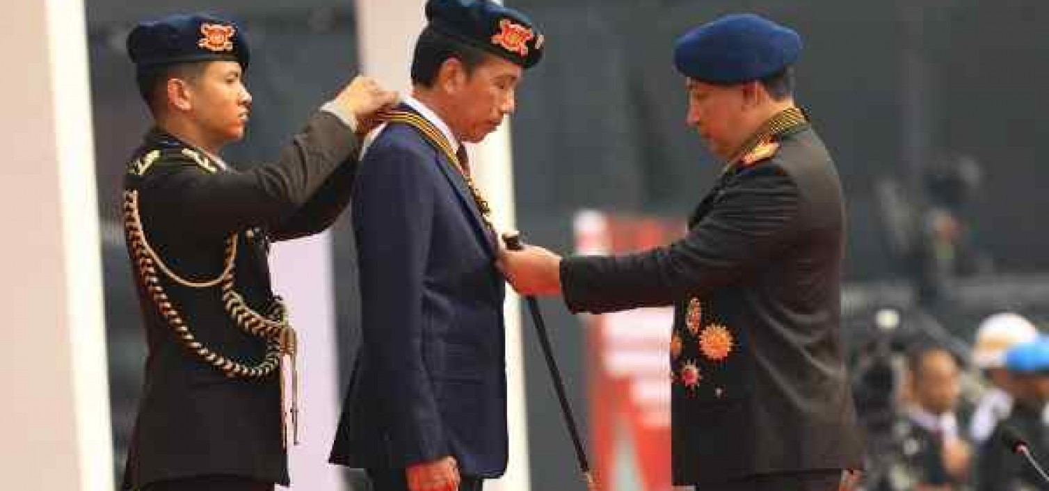 Anugerahi Presiden Jokowi Loka Praja Samrakshana, Kapolri: Bentuk Penghormatan Institusi