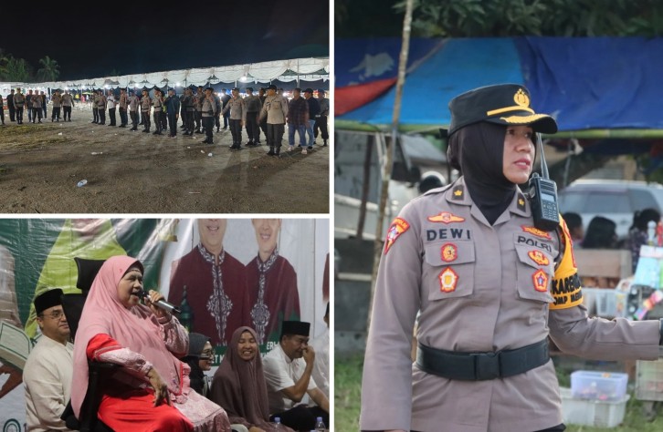 Polres Bangka Tengah Amankan Kegiatan “Brader Beramal”