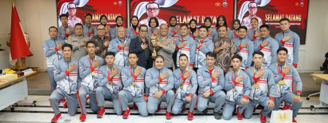 Catatan Emas Tim Taekwondo Garbha Presisi, Jadi Juara umum 2 di Asian Police Championship Open 2024