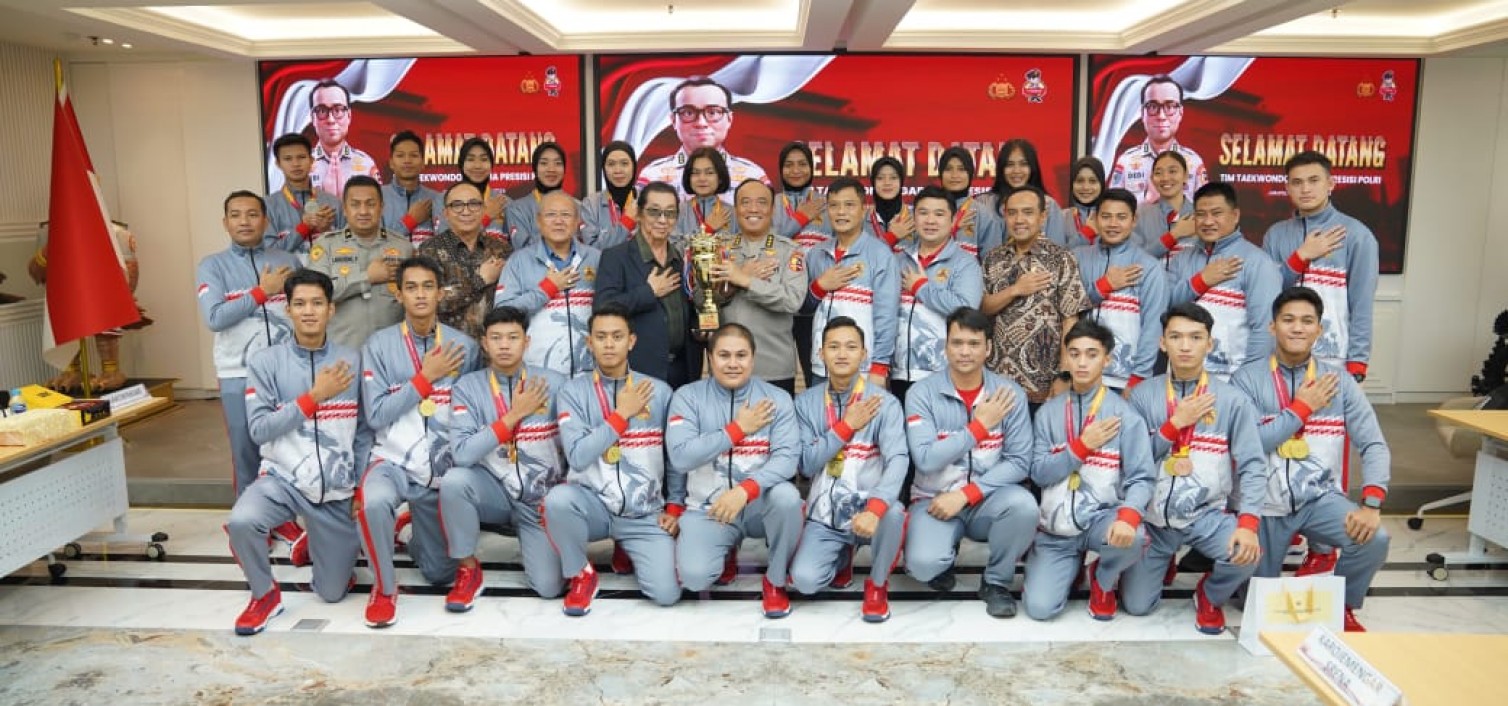 Catatan Emas Tim Taekwondo Garbha Presisi, Jadi Juara umum 2 di Asian Police Championship Open 2024