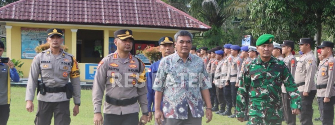 Polres Bangka Tengah Gelar Apel Pasukan Operasi Lilin Menumbing 2024