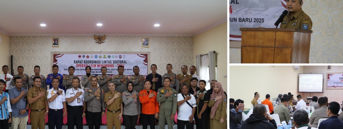 Rapat Koordinasi Operasi Lilin Menumbing 2024, Polres Bangka Tengah Siapkan Pengamanan Natal dan Tahun Baru