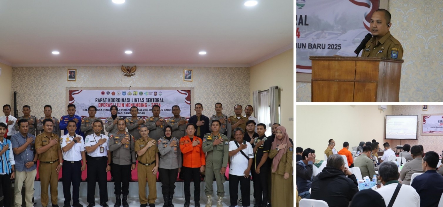 Rapat Koordinasi Operasi Lilin Menumbing 2024, Polres Bangka Tengah Siapkan Pengamanan Natal dan Tahun Baru