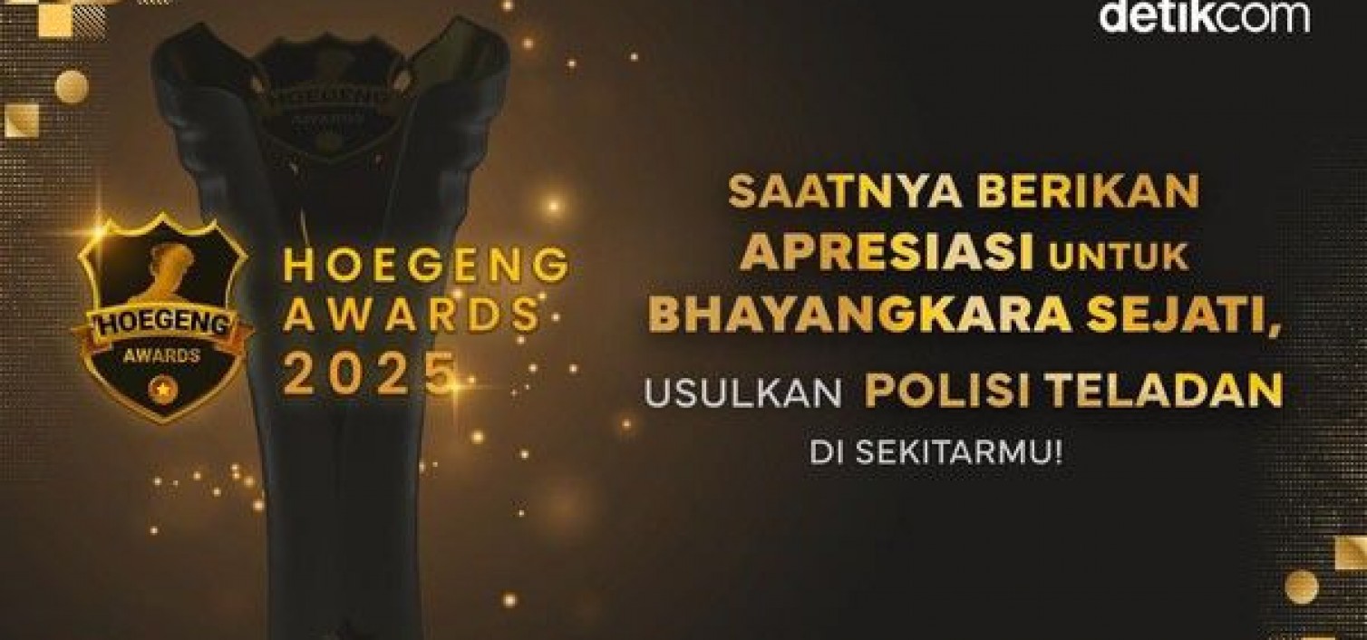 Hoegeng Awards 2025 Resmi Dibuka, Saatnya Usulkan Polisi Teladan di Sekitarmu!