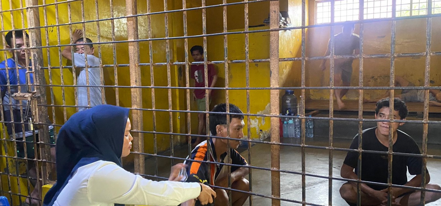 POLRES BANGKA TENGAH LAKUKAN PEMERIKSAAN KESEHATAN RUTIN BAGI TAHANAN, WUJUDKAN POLRI HUMANIS DAN PEDULI