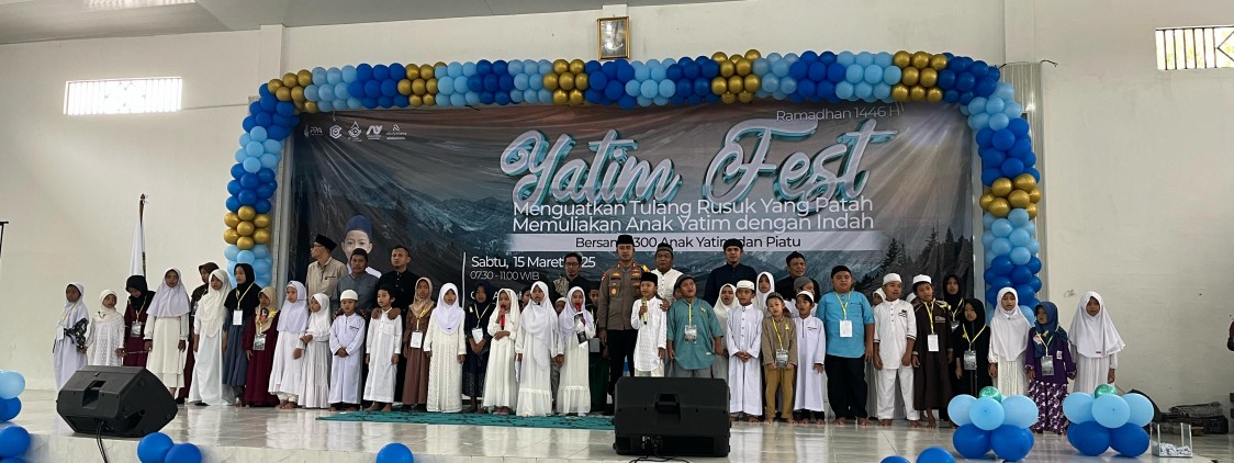 Kapolres Bangka Tengah Ikuti Yatim Fest 2025 di Masjid Muhajirin Koba