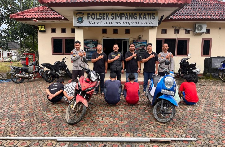 Polsek Simpangkatis Ungkap Kasus Pencurian dengan Pemberatan di Kebun Sawit Desa Terak