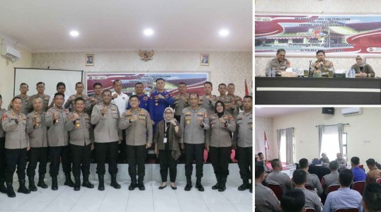 Puslitbang Polri Gelar Penelitian Profesionalitas dan Mitigasi Etik di Polres Bangka Tengah