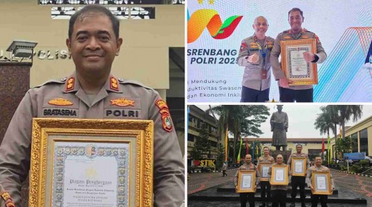 Polres Bangka Tengah Raih Penghargaan Pelayanan Prima Kategori A dari KemenPAN-RB