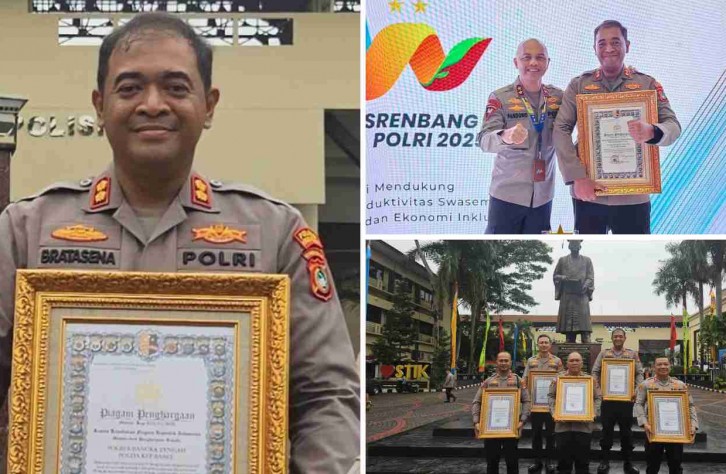 Polres Bangka Tengah Raih Penghargaan Pelayanan Prima Kategori A dari KemenPAN-RB