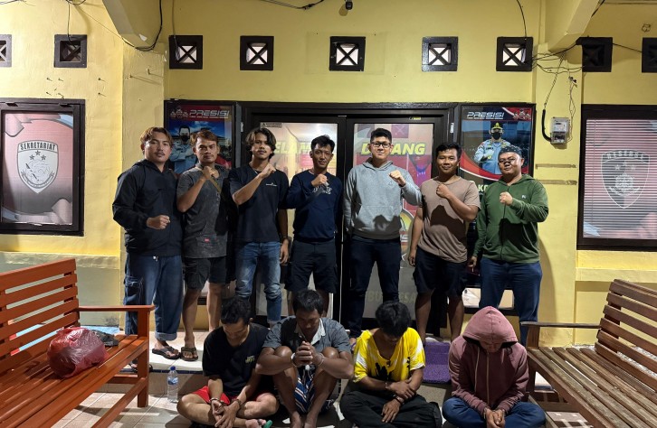 Polres Bangka Tengah Bekuk 4 Pengguna dan Pengedar Narkoba di Lubuk Besar, Sabu dan Ganja Diamankan