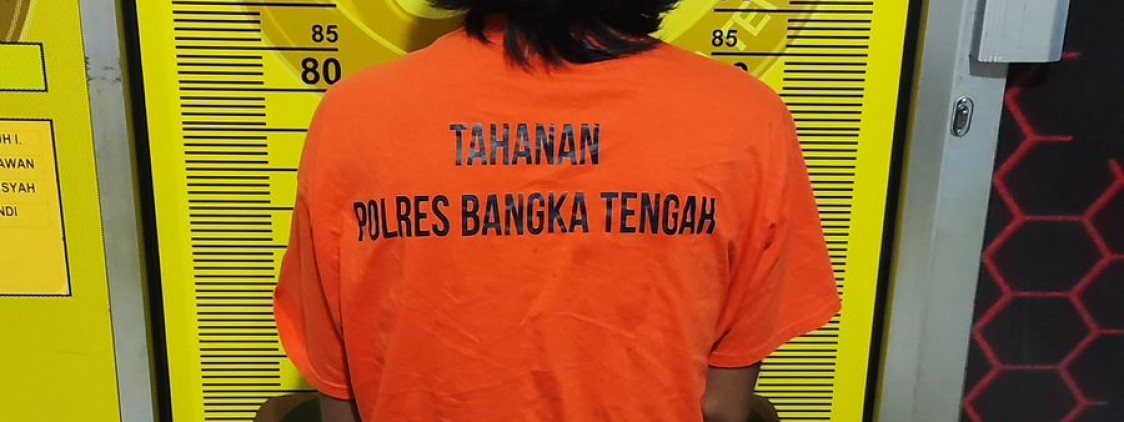 Satresnarkoba Polres Bangka Tengah Tangkap Pengedar Sabu di Koba, 10 Paket Diamankan