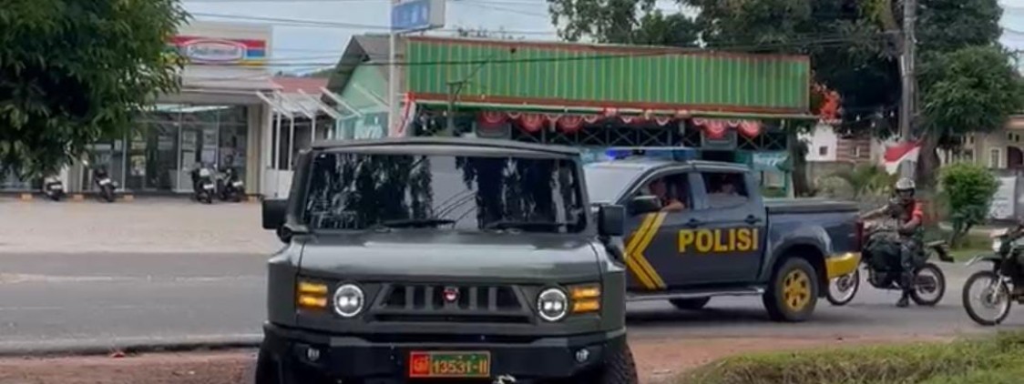 TNI-Polri Gelar Patroli Gabungan di Wilayah Hukum Koba