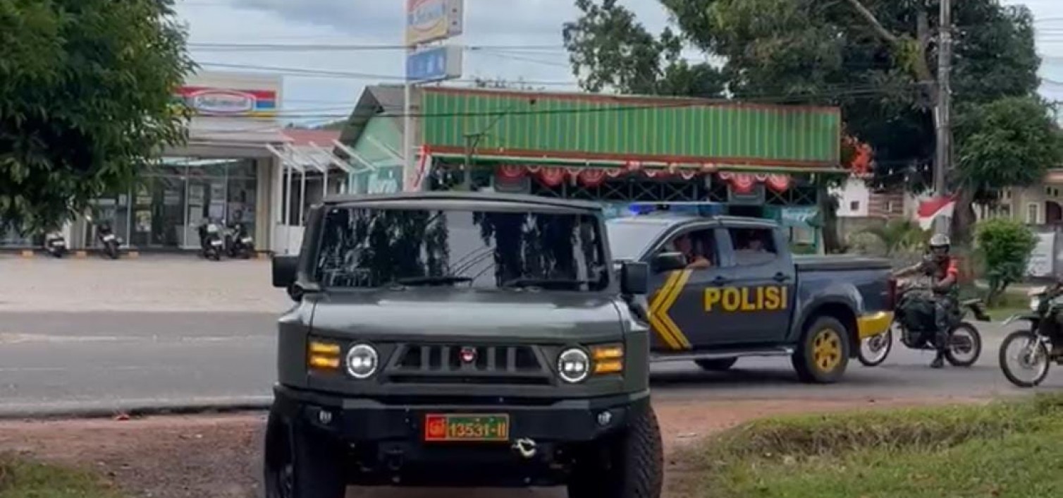 TNI-Polri Gelar Patroli Gabungan di Wilayah Hukum Koba