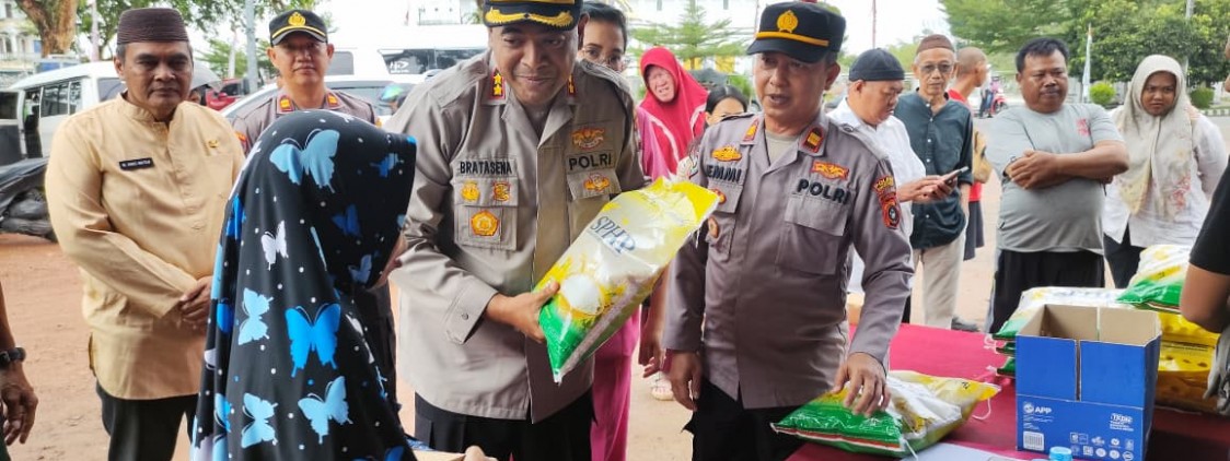 POLRES BANGKA TENGAH GELAR HARI KE-3 GERAKAN PANGAN MURAH, TERHUBUNG ZOOM MEETING SERENTAK DIPIMPIN KAPOLRI